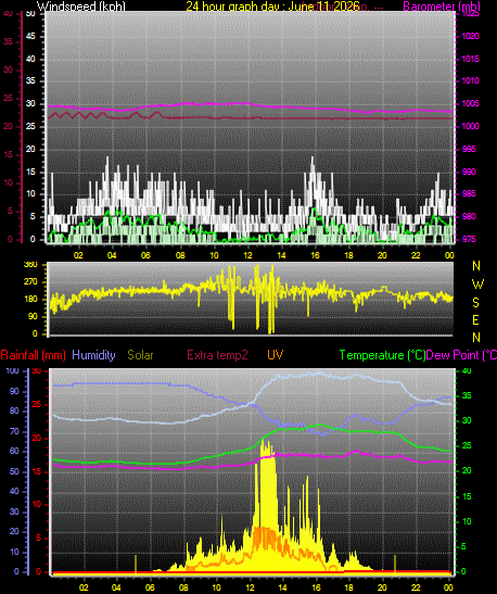 24 Hour Graph for Day 11